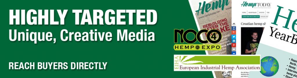 Highly targeted, creative media for the hemp industry